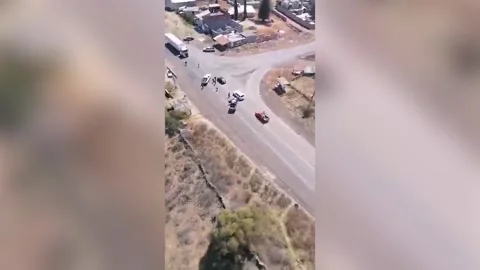 Mexico: Air and ground operations intensify in Michoacan after reported k... Stock Footage 329467419