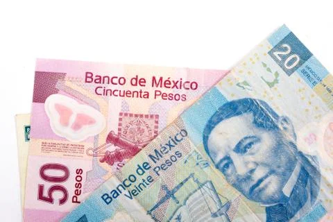 Mexico bank notes Stock Photos