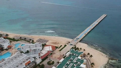 Mexico beach Stock Footage