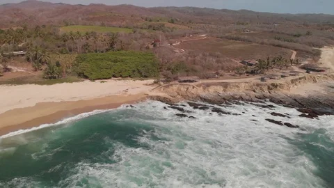 Mexico beach Stock Footage 129345581