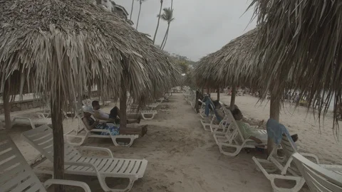 Mexico Beach Stock Footage 129529170