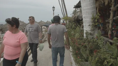 Mexico Beach Stock Footage 129578502