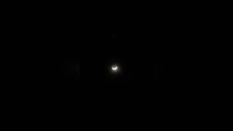 Mexico: Blood Moon Transforms Night Sky Over Mexico In Rare Total Lunar E... Stock Footage 330078841