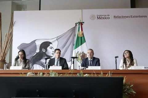 Mexico boasts a 91 percent decrease in migration at the US border, Mexico City - Stock Photos