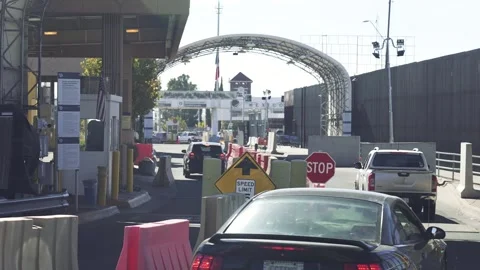 Mexico Border Customs Stock-Footage 267522664