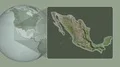 Mexico channeled. Satellite 4k or 4k+ Resolution
