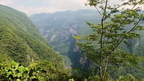 Mexico chiapas canyon de sumidero travel holiday destination Stock Footage 256090791