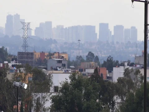 MEXICO CITY CITYSCAPE 스톡 동영상 77810141