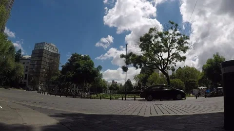 Mexico City Intersection Stock Footage 136527538