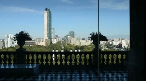 Mexico City Palace Stock Footage 10564607