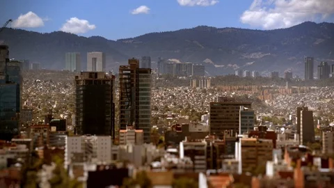 Mexico City Panoramic Timelapse Vidéo 85756342