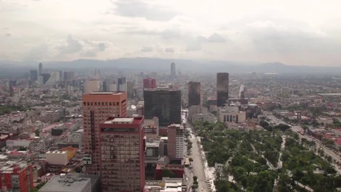 Mexico City Panoramic view Stock Footage 84806412