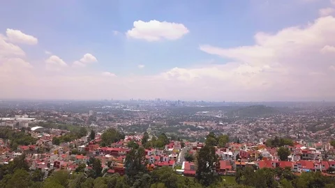 Mexico City panoramic view Video stock 91409176