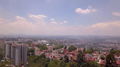 Mexico City panoramic view Stock Footage 91409316