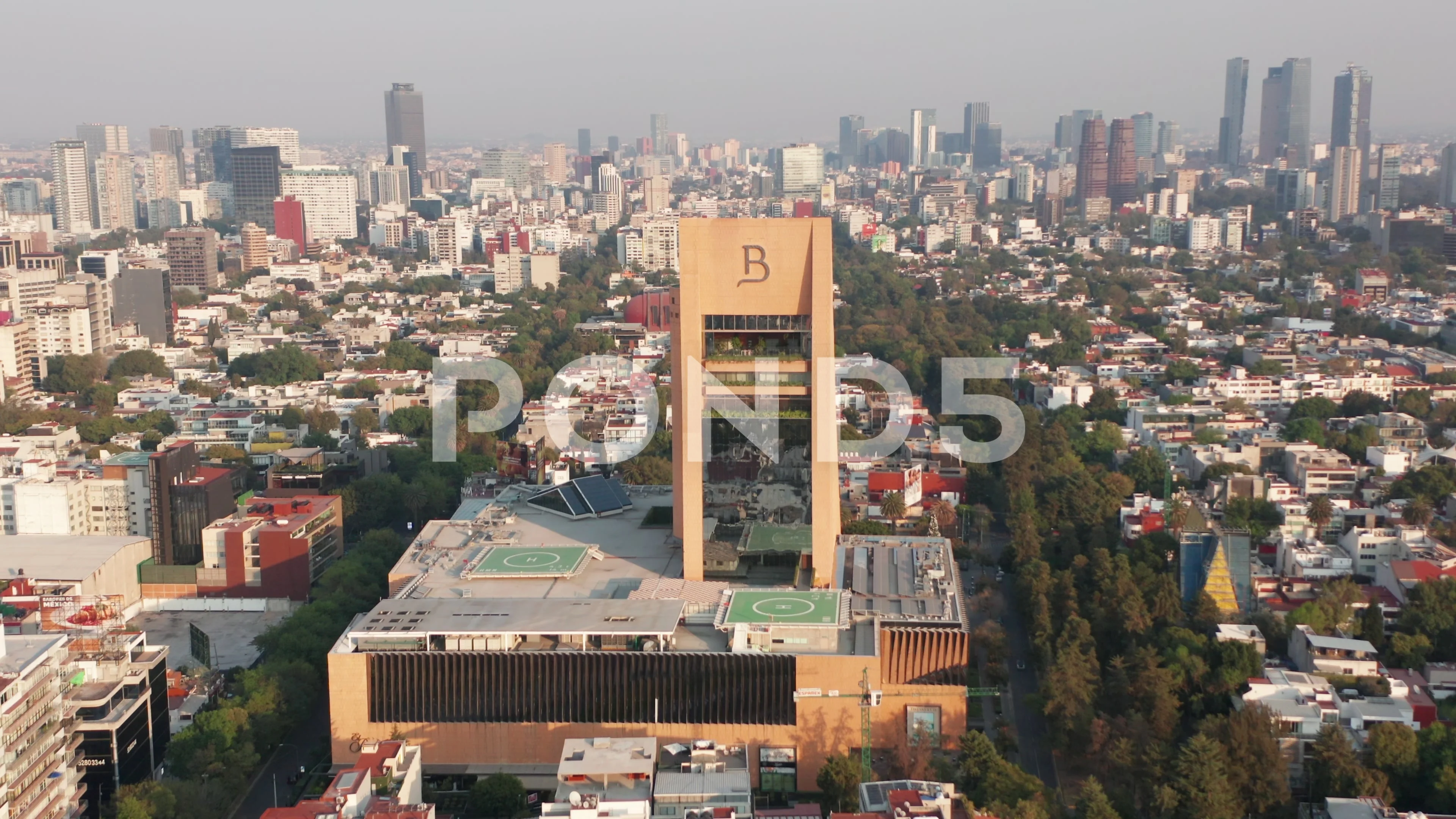 Mexico City - Polanco Streets Stock Photo, Picture and Royalty