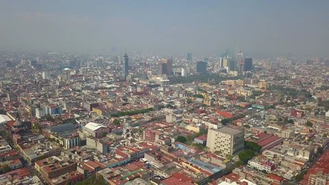 Mexico city skyline Video stock 105280959