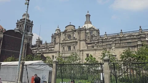 Mexico City – Templo Mayor, Aztec Ruins [8K] 動画素材 340371624