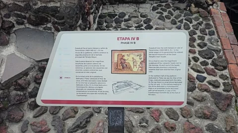 Mexico City – Templo Mayor, Aztec Ruins [8K] Видео 340371899