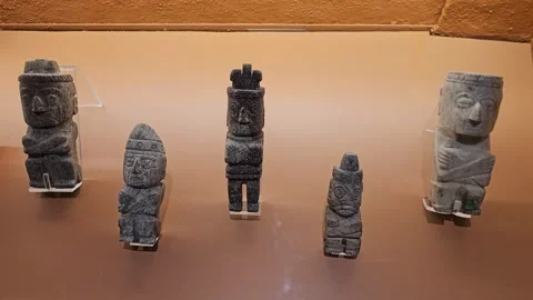 Mexico City – Templo Mayor, Aztec Ruins [8K] Stock Footage 340373613