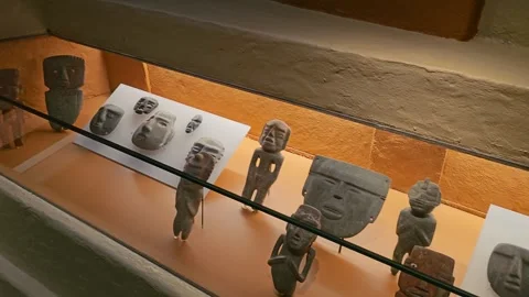 Mexico City – Templo Mayor, Aztec Ruins [8K] 動画素材 340373665