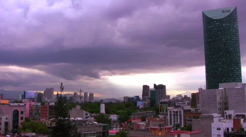 Mexico City Time Lapse 库存影片 474309