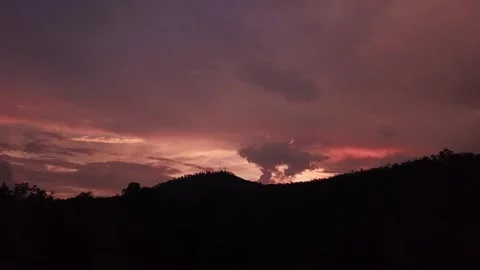 MEXICO - CLOUDY SUNSET Video stock 318066182