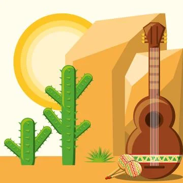Mexico concept design Ilustración de archivo