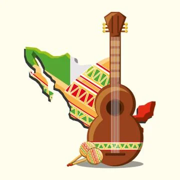 Mexico concept design Ilustración de archivo