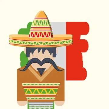 Mexico concept design Ilustración de archivo