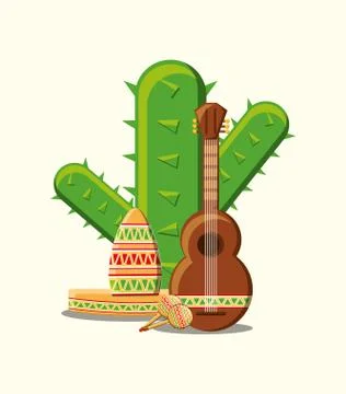 Mexico concept design Ilustración de archivo