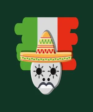 Mexico concept design Ilustración de archivo