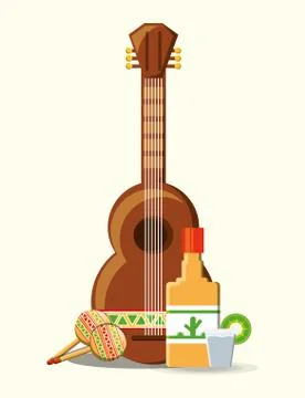 Mexico concept design Ilustración de archivo