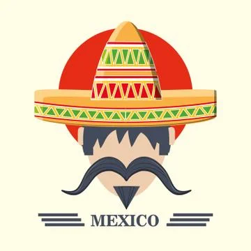 Mexico concept design Ilustración de archivo