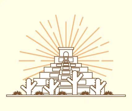 Mexico concept design Ilustración de archivo