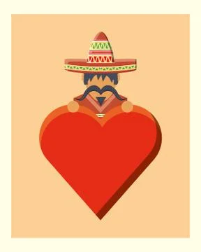 Mexico concept design Ilustración de archivo