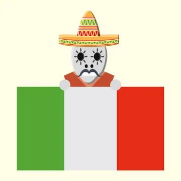 Mexico concept design Ilustración de archivo