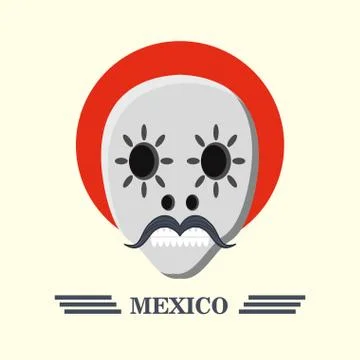 Mexico concept design Ilustración de archivo