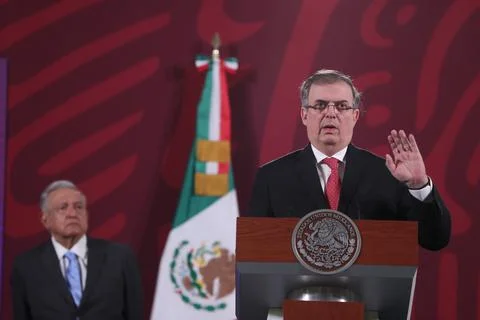 Mexico considers the US plan to regulate Venezuelan migration 'positive', Mexico Stock Photos