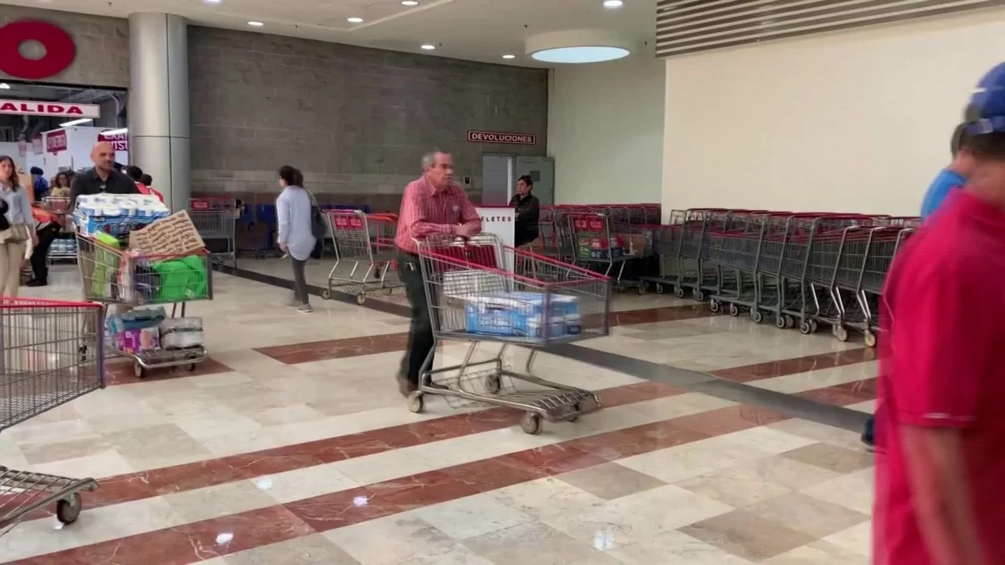 Mexico Could Consider Taking Measures At U.s. Border To Slow Coronavirus Stock Footage