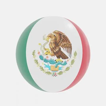 Mexico countries flag icon or symbols Stock Illustration