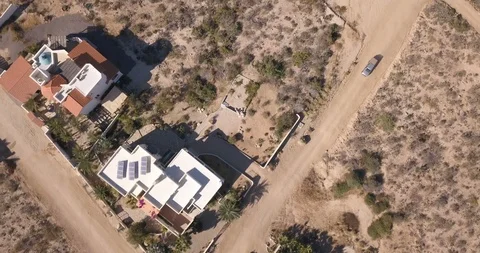 Mexico Drone Aerial Todos Santos Beach [4K] Stock Footage 95505953