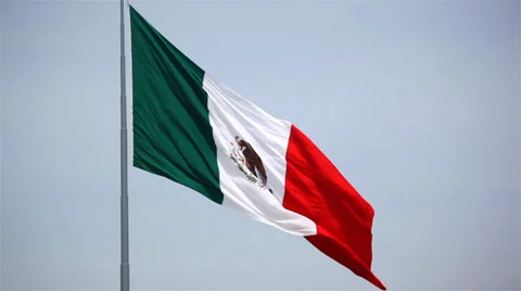 Mexico Flag 02 HD Vidéo 38347772