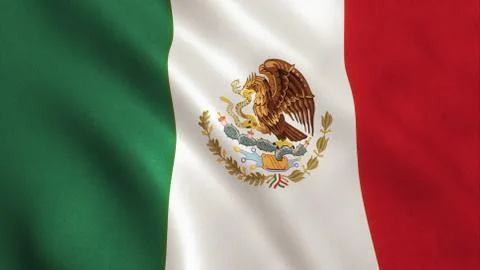 Mexico Flag Stock Illustration