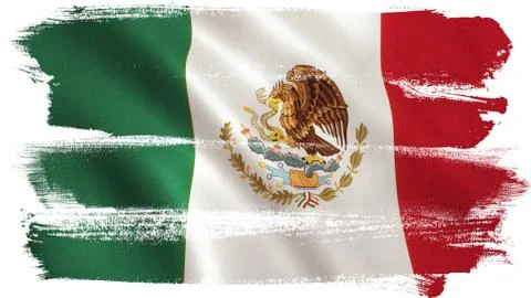 Mexico Flag Stock Illustration