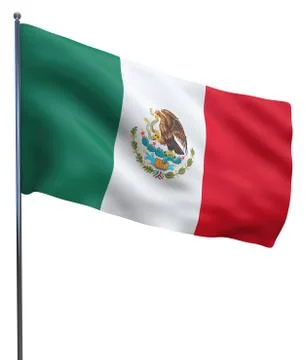 Mexico Flag Image Stock Illustration