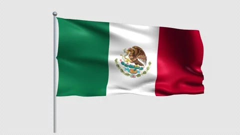 Mexico flag - Pack 1 Stock Footage 339293883