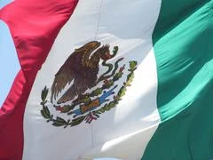 México Flag Stock Photos
