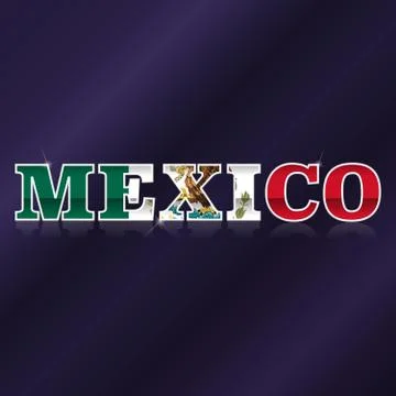 Mexico flag symbol Stock Illustration