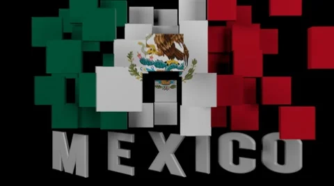 Mexico Flying Tile Stock Footage 8778008