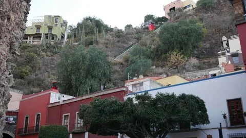 Mexico Guanajuato cable train Stock-Footage 79903011